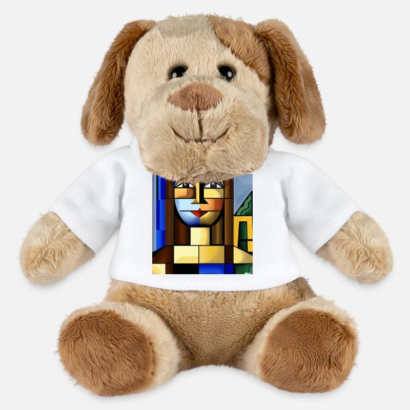 Mona Würfel - MiniFeet® Hund Helge - Weiß