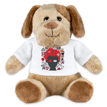 Geek 02 R - MiniFeet® Hund Helge - Weiß - Vorne