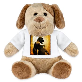 Gorilla 03 - MiniFeet® Dog Helge - white - Front