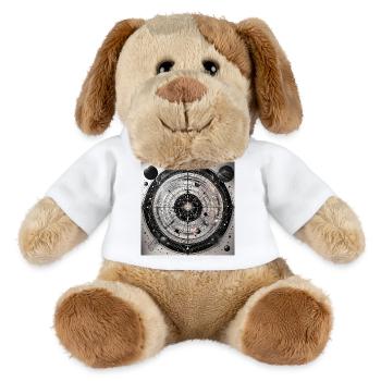 Galaxy's Edge - Interstellar Dartboard - MiniFeet® Dog Helge - white - Front
