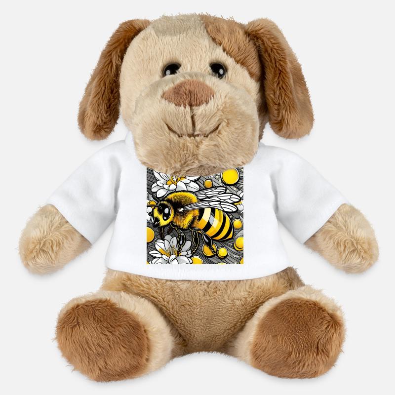 Cute Bee - MiniFeet® Dog Helge - white