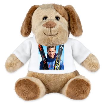 Ski Jumper - MiniFeet® Dog Helge - white - Front