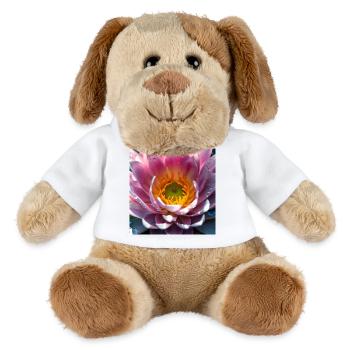 Water lily - MiniFeet® Dog Helge - white - Front