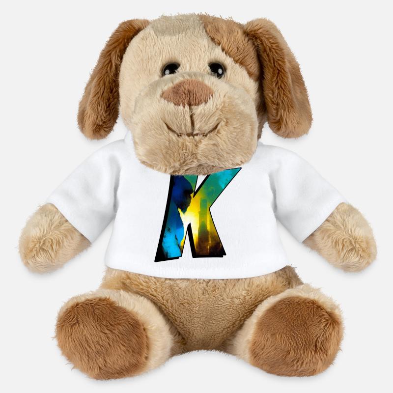 Gorille 01 - K2 - Chien en peluche Helge MiniFeet® - blanc