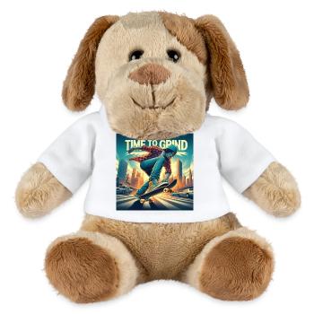 time to grind - MiniFeet® Hund Helge - Weiß - Vorne