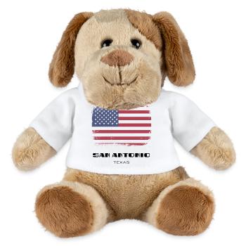 San Antonio, Texas, USA - MiniFeet® Hund Helge - Weiß - Vorne