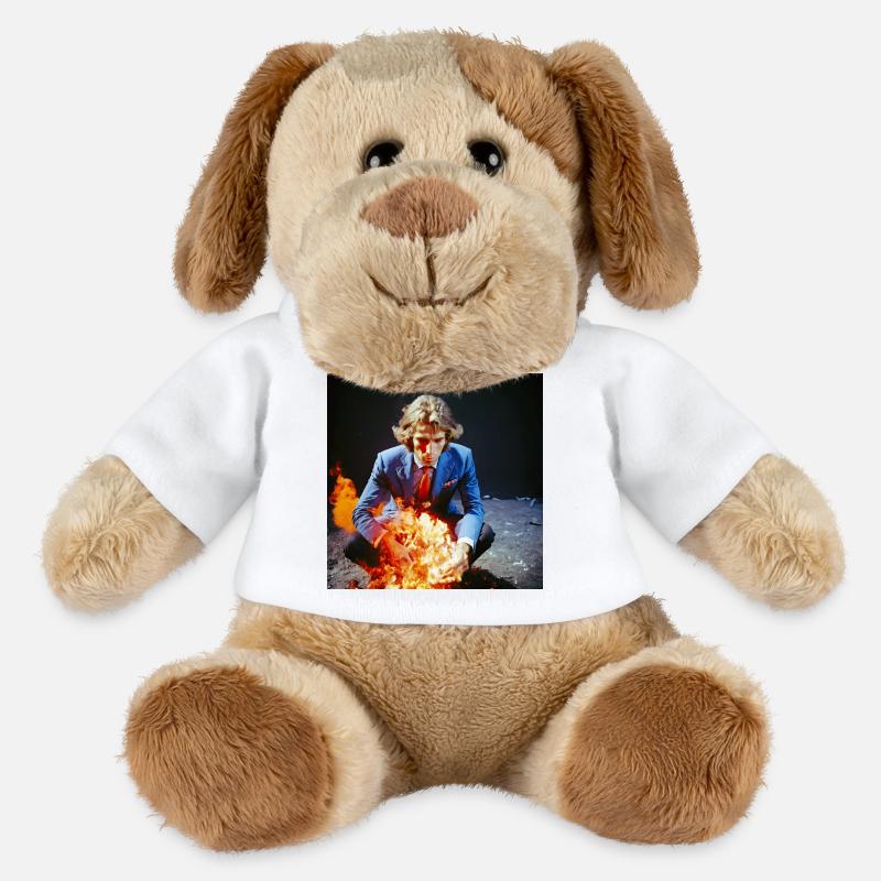 Burning Man 02 - MiniFeet® Dog Helge - white