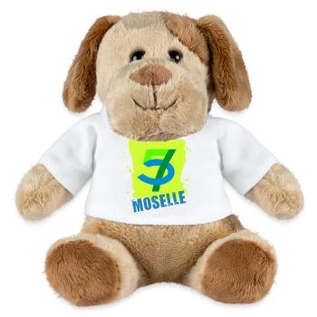 Moselle - MiniFeet® Dog Helge - white - Front