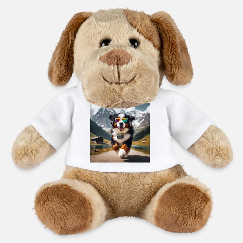 Berner Sennenhund - MiniFeet® Hund Helge - Weiß