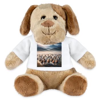 Wildpferde - MiniFeet® Hund Helge - Weiß - Vorne