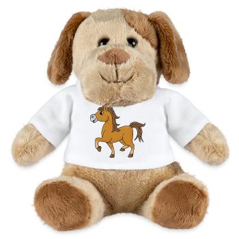 Brauner - MiniFeet® Hund Helge - Weiß - Vorne