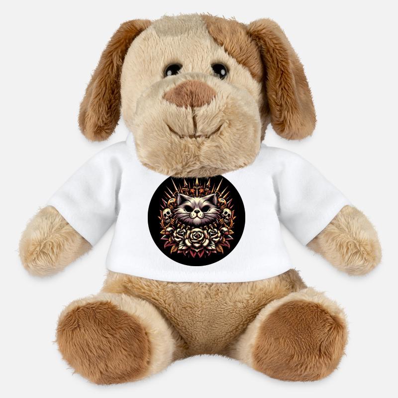 Evil cat - MiniFeet® Dog Helge - white