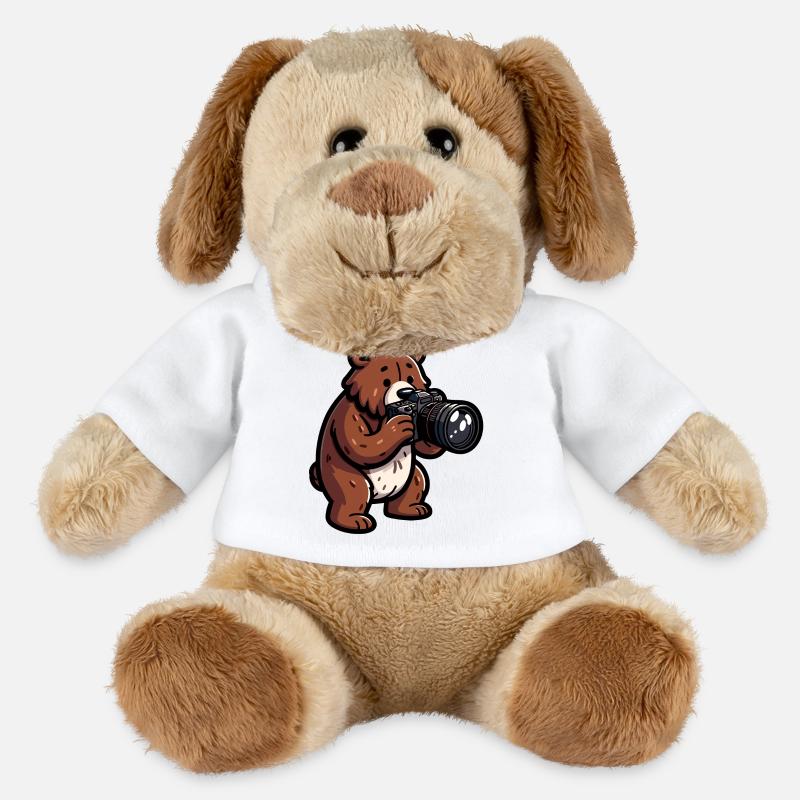 Shutterbear: Der Wildnisfotograf - MiniFeet® Hund Helge - Weiß