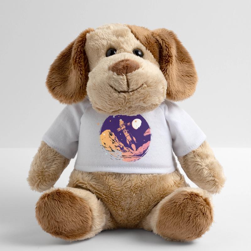 rocket space space school start Go space nerd MiniFeet® Dog Helge