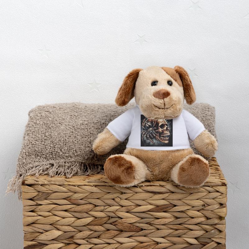 Crâne et araignée Chien en peluche Helge MiniFeet®