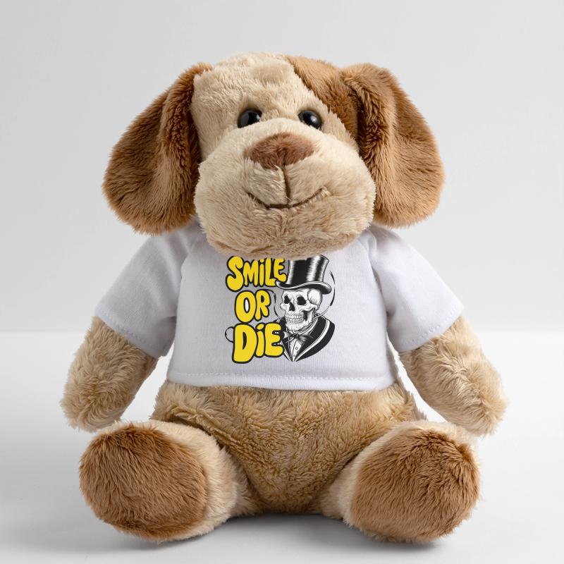 Gothic Skeleton with Hat and Color Text MiniFeet® Dog Helge