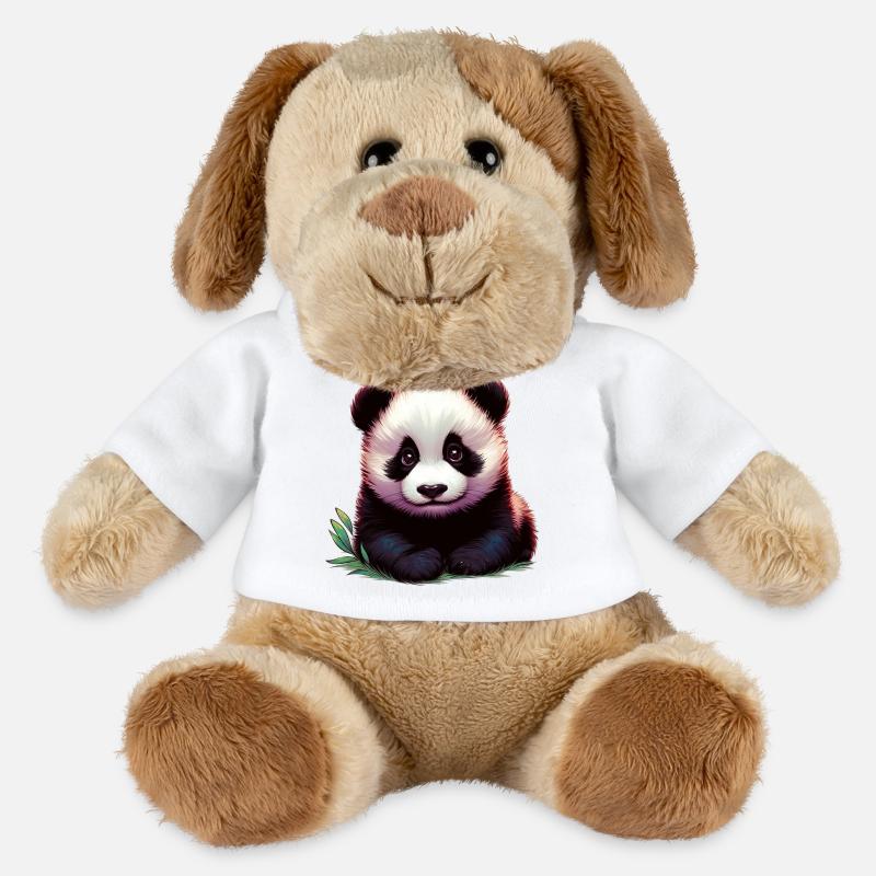 Panda - MiniFeet® Hund Helge - Weiß