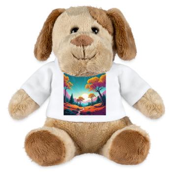 Sunset - MiniFeet® Dog Helge - white - Front