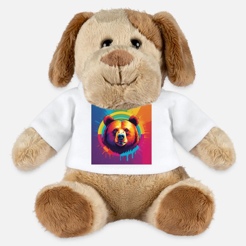 Pride Bear - MiniFeet® Hund Helge - Weiß