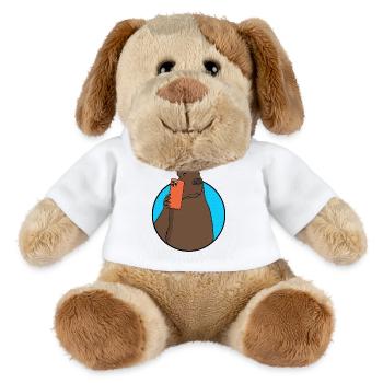 Capybara Social Media Influencer - MiniFeet® Dog Helge - white - Front
