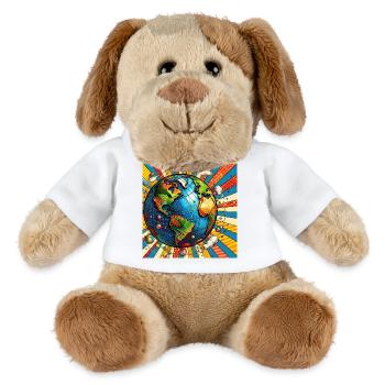 Kugel 3 - MiniFeet® Hund Helge - Weiß - Vorne