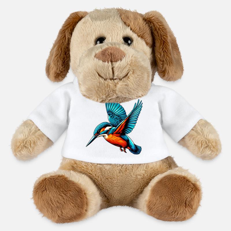 Eisvogel - MiniFeet® Hund Helge - Weiß