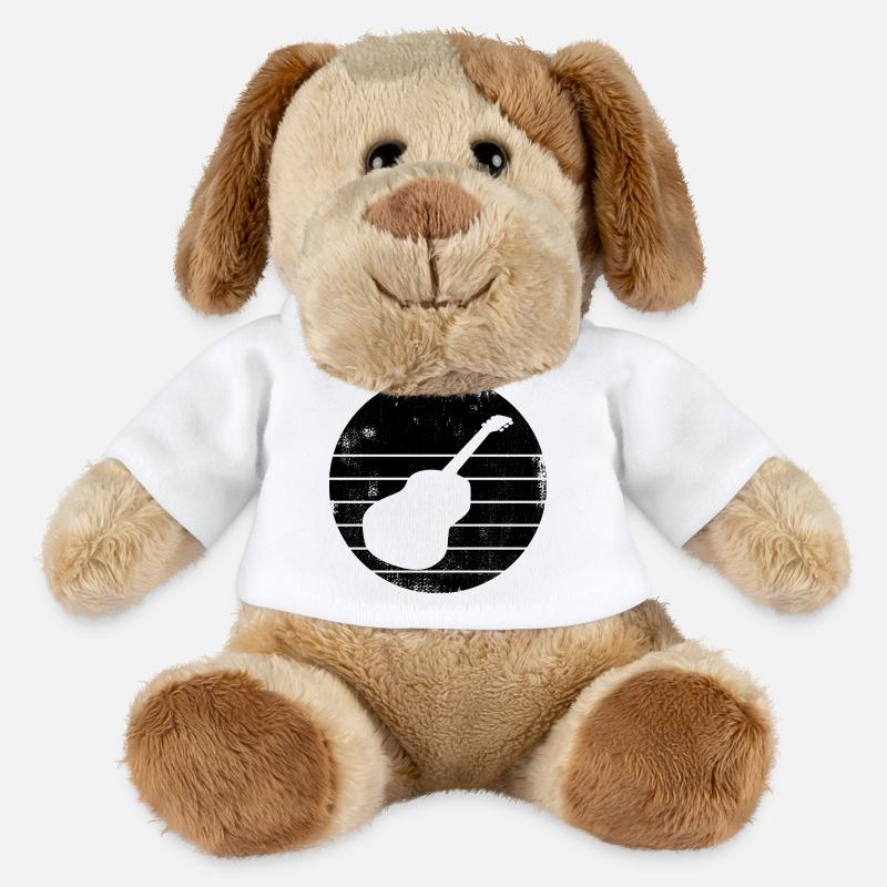 Gitarre - MiniFeet® Hund Helge - Weiß