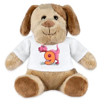 Nr.9 Dino - MiniFeet® Hund Helge - Weiß - Vorne