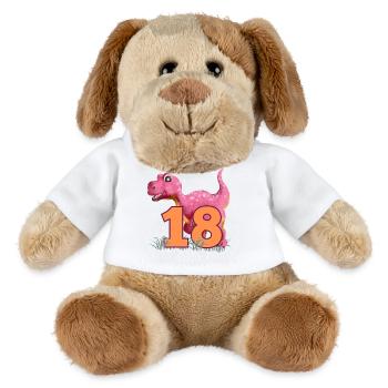 Nr.18 Dino - MiniFeet® Hund Helge - Weiß - Vorne