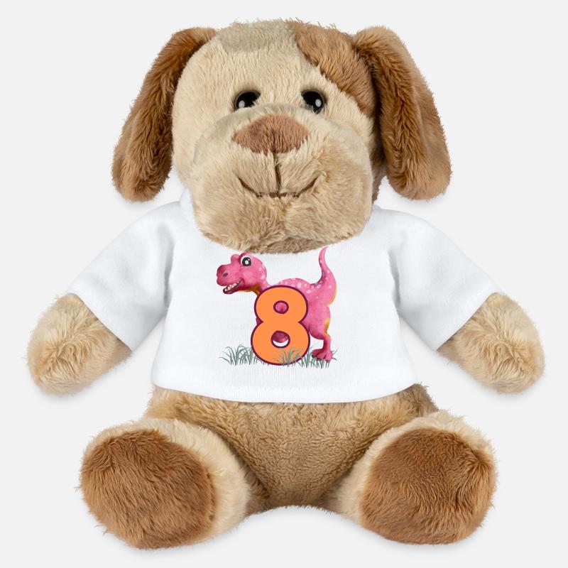 Nr.8 Dino - MiniFeet® Hund Helge - Weiß