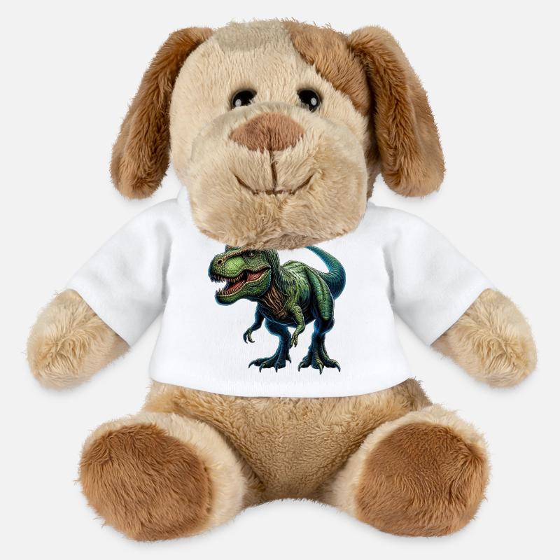 Dinosaurier - MiniFeet® Hund Helge - Weiß