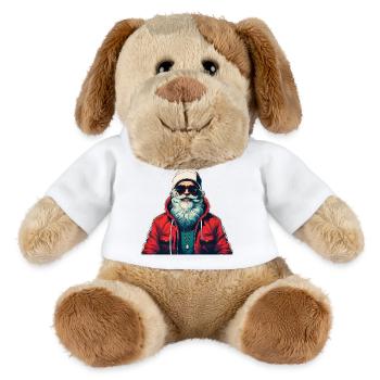 Santa Claus Urban - MiniFeet® Dog Helge - white - Front