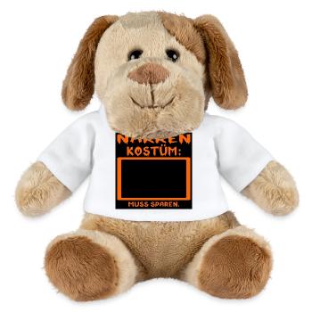 IRONIE NARREN KOSTÜM - SPAREN - MiniFeet® Hund Helge - Weiß - Vorne