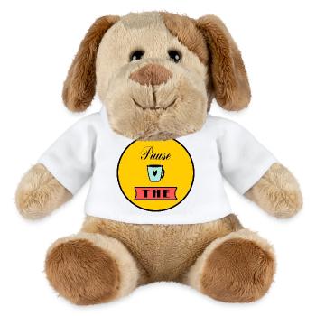 anniversary. Anniversary Decade. humor. funny - MiniFeet® Dog Helge - white - Front