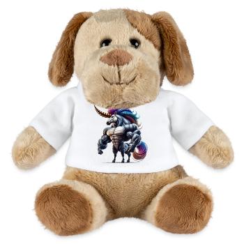 Super Einhorn - MiniFeet® Hund Helge - Weiß - Vorne