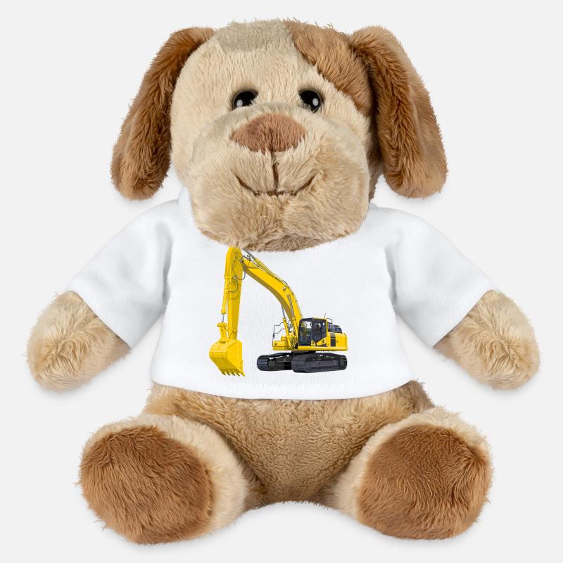 Bagger Bagger - MiniFeet® Hund Helge - Weiß