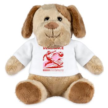 Dynamischer Fußballschuss – Dominanz auf Spielfeld - MiniFeet® Hund Helge - Weiß - Vorne