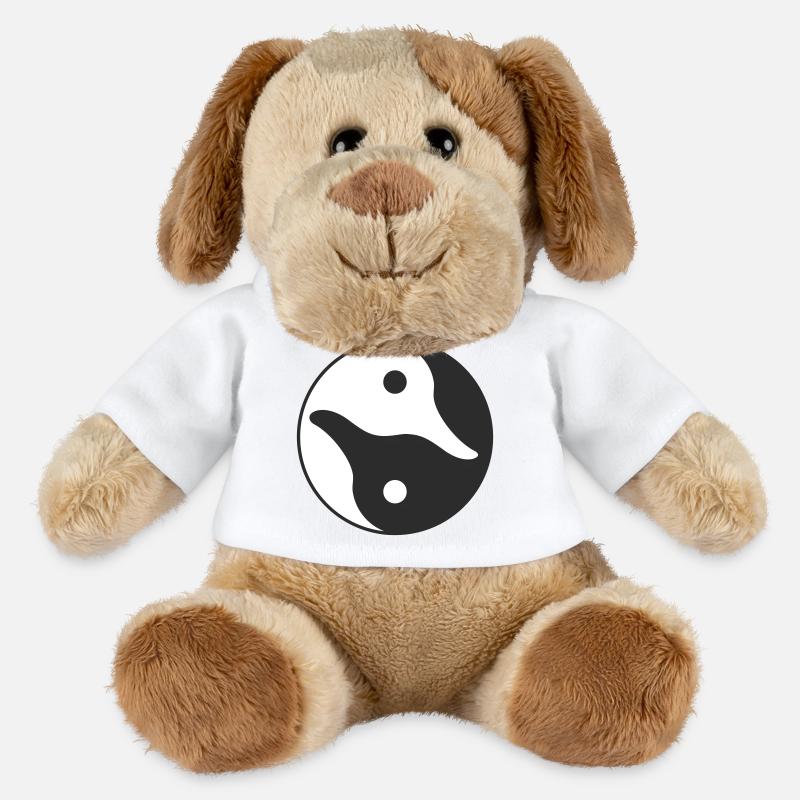 Yin Yang Ente - MiniFeet® Hund Helge - Weiß