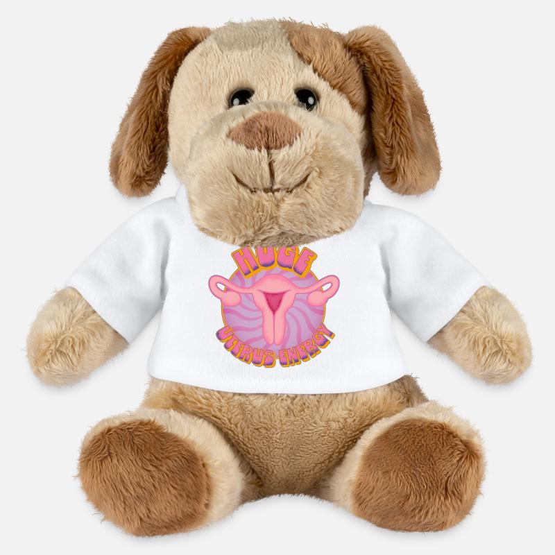 Huge Uterus Energy – Power & Empowerment - MiniFeet® Hund Helge - Weiß