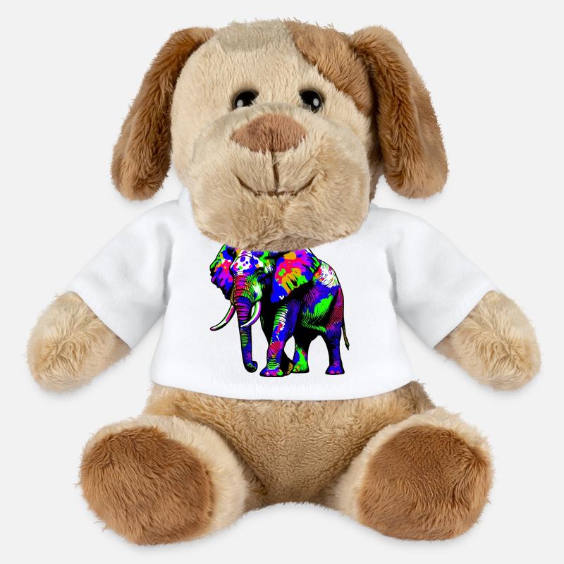 Elefant - MiniFeet® Hund Helge - Weiß