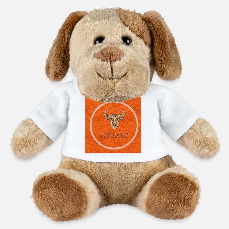 Stier - MiniFeet® Hund Helge - Weiß