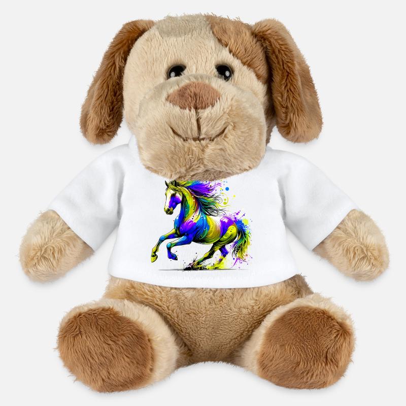Pferd - MiniFeet® Hund Helge - Weiß