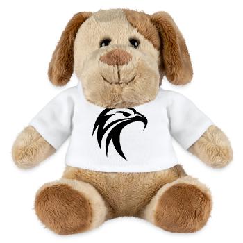 Aigle tribal - Chien en peluche Helge MiniFeet® - blanc - Devant