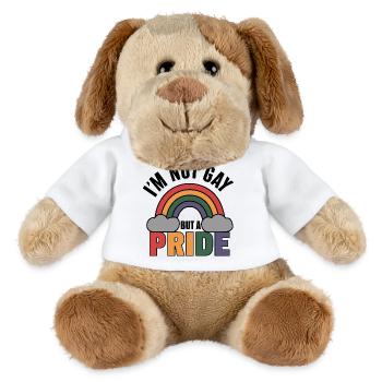 Stolzes Statement - MiniFeet® Hund Helge - Weiß - Vorne