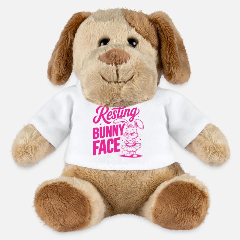 Resting Bunny Face - MiniFeet® Hund Helge - Weiß