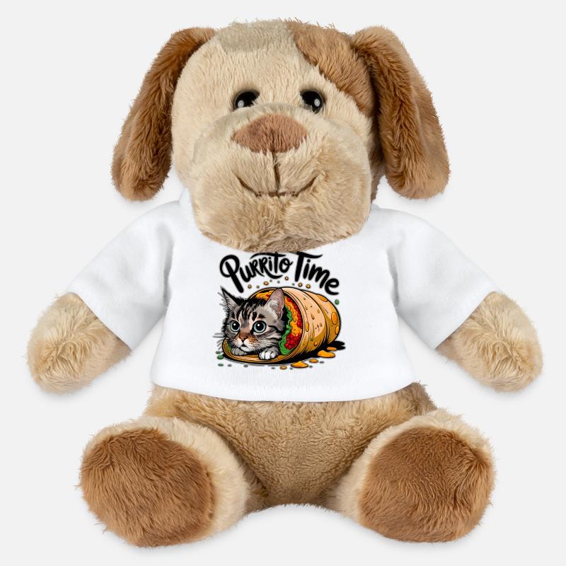 Purrito-Katze - MiniFeet® Hund Helge - Weiß