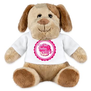 I M THE PASTRY CHEF - MiniFeet® Dog Helge - white - Front