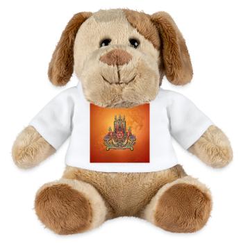 Harmony in color and shape - MiniFeet® Dog Helge - white - Front