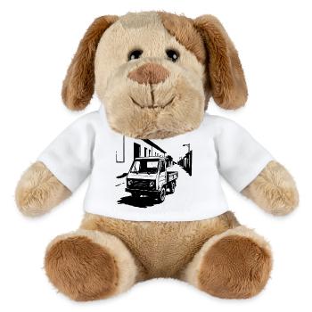 Multifonctionnel Power Retro - Chien en peluche Helge MiniFeet® - blanc - Devant