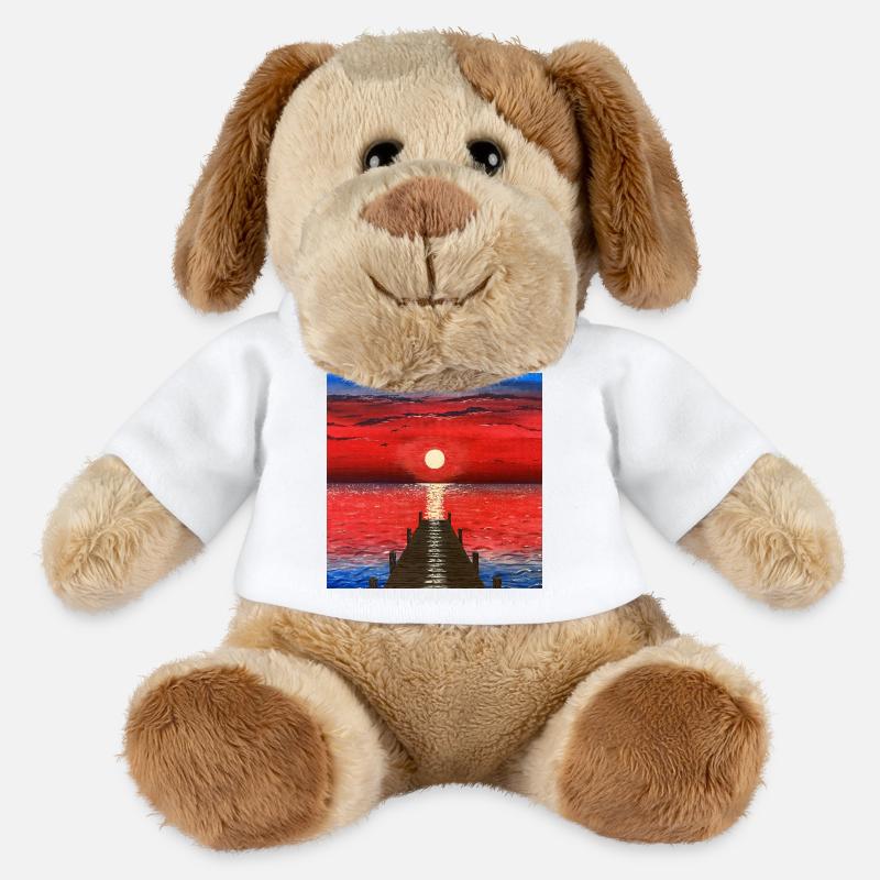 Sunset - MiniFeet® Dog Helge - white
